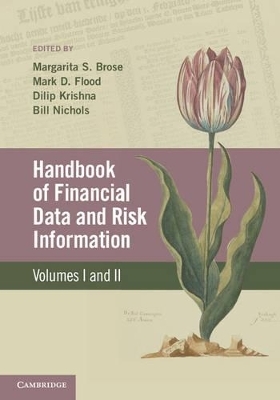 Handbook of Financial Data and Risk Information 2 Volume Hardback Set - 