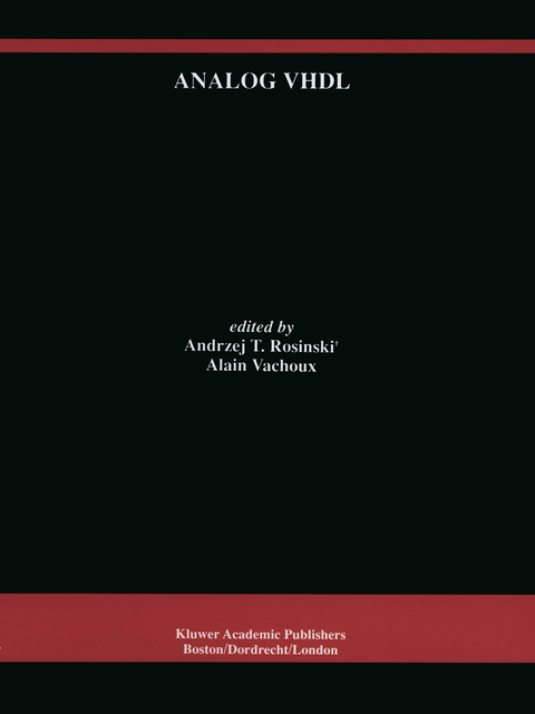 Analog VHDL - 