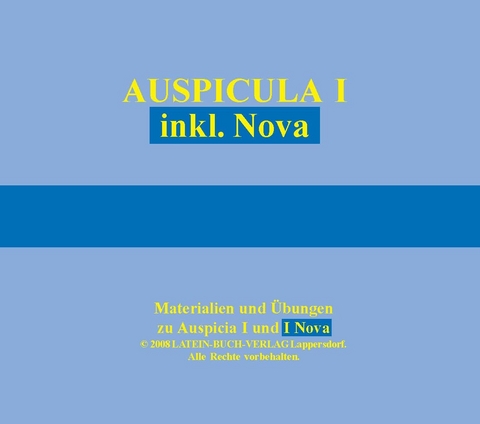 Auspicula I inklusive I Nova - Klaus Karl, Harald Kloiber, Nicole Schönberger, Günther Wolf