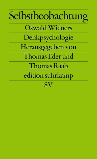 Selbstbeobachtung - Thomas Eder; Thomas Raab