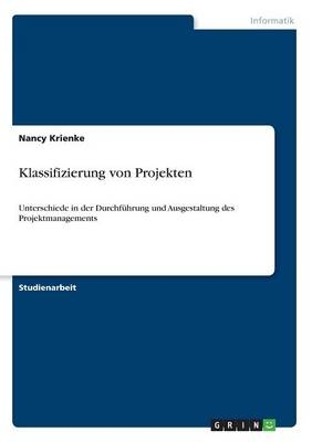 Klassifizierung von Projekten - Nancy Krienke