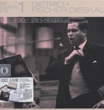 Bruno Monsaingeon Edition: Dietrich Fischer-Dieskau, 6 DVDs + Booklet + Begleitbuch. Vol.1