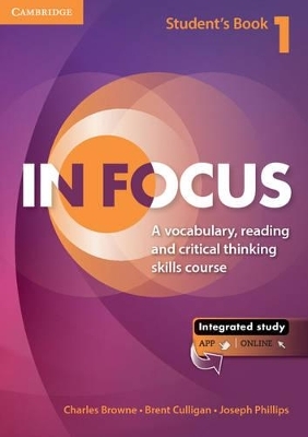 In Focus Level 1 Student's Book with Online Resources - Charles Browne, Brent Culligan, Joseph Phillips