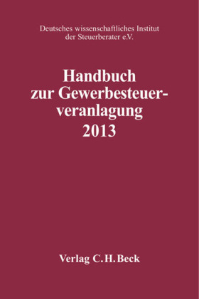 Handbuch zur Gewerbesteuerveranlagung 2013 - 