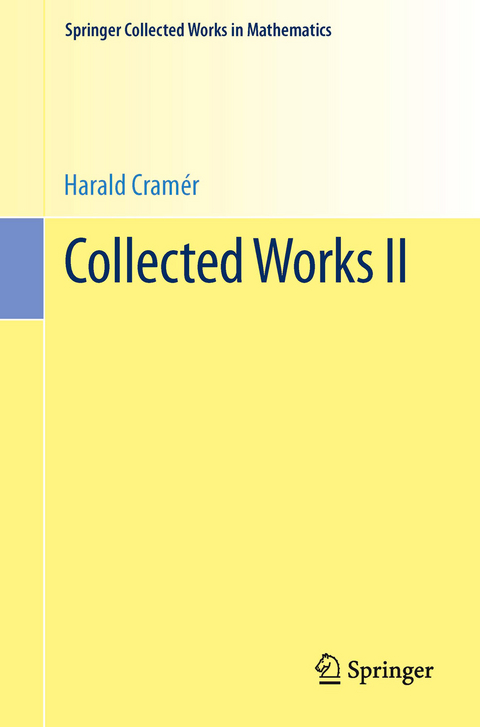 Collected Works II - Harald Cramér