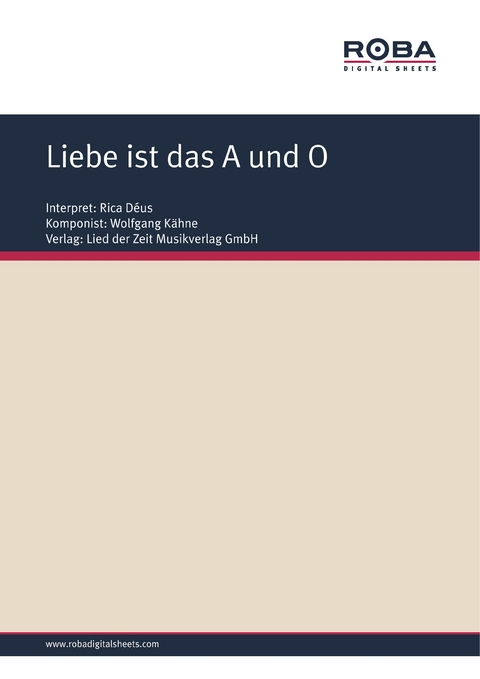 Liebe ist das A und O - Wolfgang Kähne, Wolfgang Brandenstein