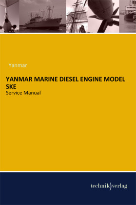 YANMAR MARINE DIESEL ENGINE MODEL SKE - 