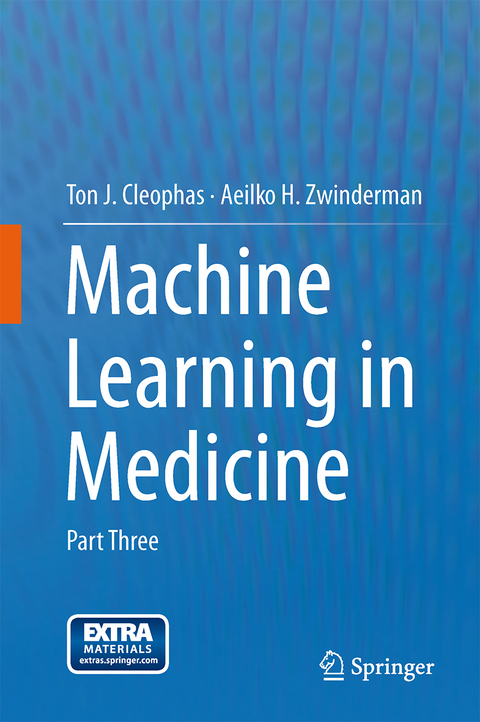 Machine Learning in Medicine - Ton J. Cleophas, Aeilko H. Zwinderman