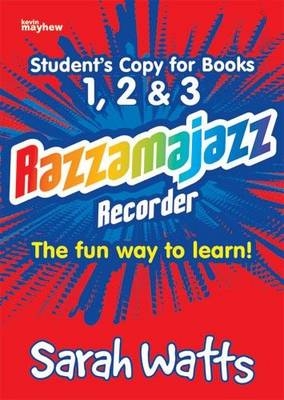 Razzamajazz Recorder - Student Books 1, 2 & 3 - Sarah Watts