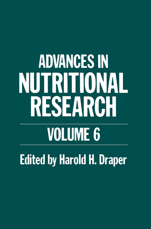 Advances in Nutritional Research - 