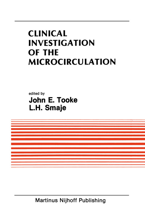 Clinical Investigation of the Microcirculation - 
