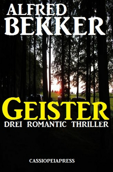 Geister: Drei Romantic Thriller -  Alfred Bekker