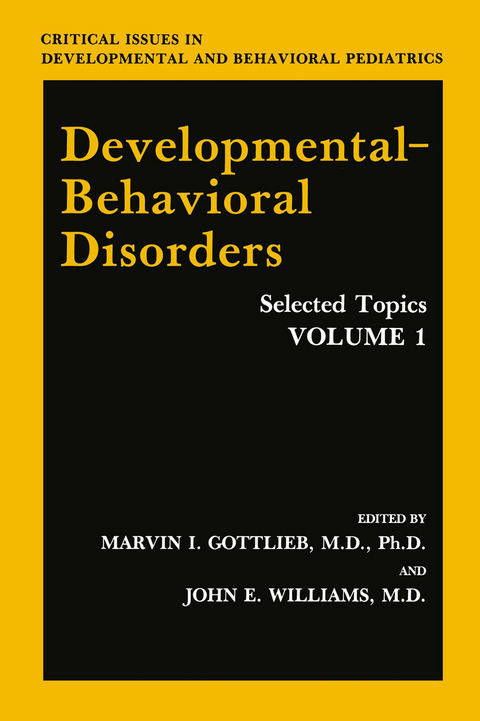 Developmental-Behavioral Disorders - 