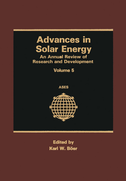 Advances in Solar Energy - 