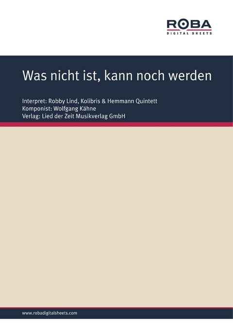 Was nicht ist, kann noch werden - Wolfgang Kähne, Siegfried Osten