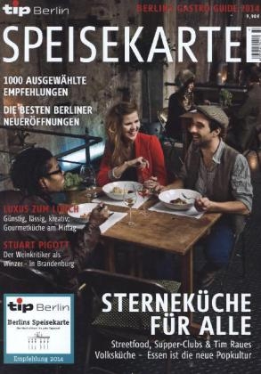 tip, Berlins Gastro Guide – Speisekarte 2014 - 