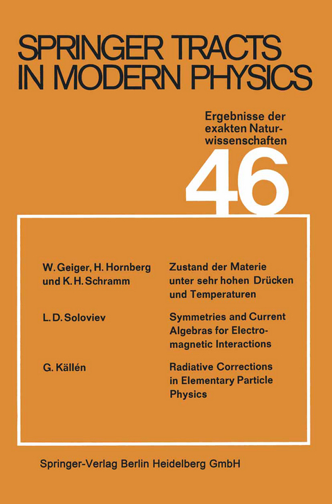 Springer Tracts in Modern Physics - G. Höhler