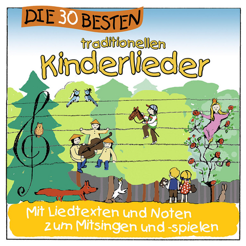 Die 30 besten traditionellen Kinderlieder, 1 Audio-CD - Simone Sommerland, Karsten Glück,  Die Kita-Frösche