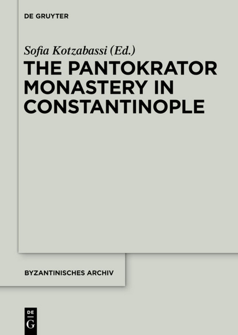 The Pantokrator Monastery in Constantinople - 