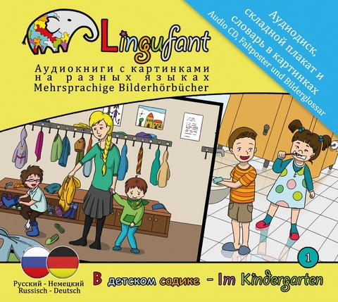 Lingufant - Im Kindergarten: Russisch - Deutsch