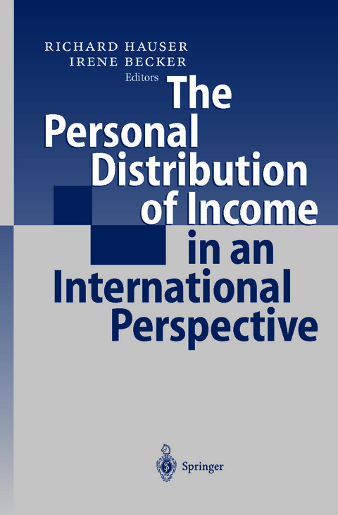 The Personal Distribution of Income in an International Perspective - 