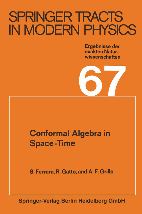 Conformal Algebra in Space-Time and Operator Product Expansion - S. Ferrara, R. Gatto, A.F. Grillo