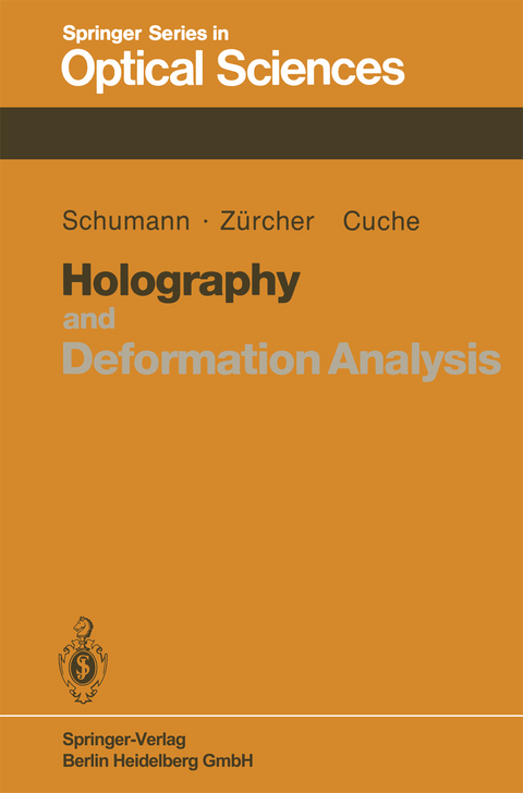 Holography and Deformation Analysis - W. Schumann, J.-P. Zürcher, D. Cuche