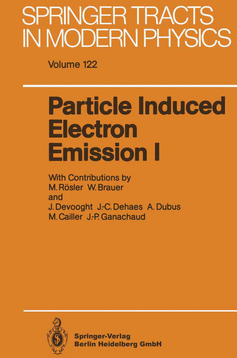 Particle Induced Electron Emission I