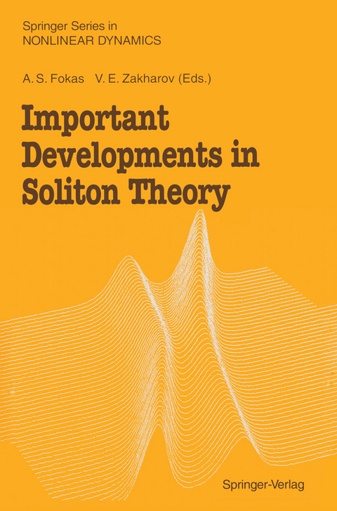Important Developments in Soliton Theory - 