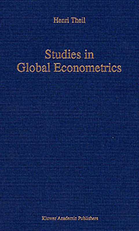 Studies in Global Econometrics - H. Theil