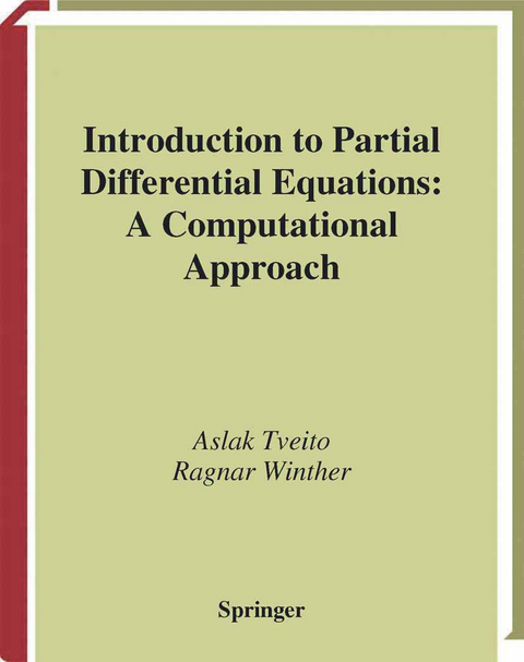 Introduction to Partial Differential Equations - Aslak Tveito, Ragnar Winther