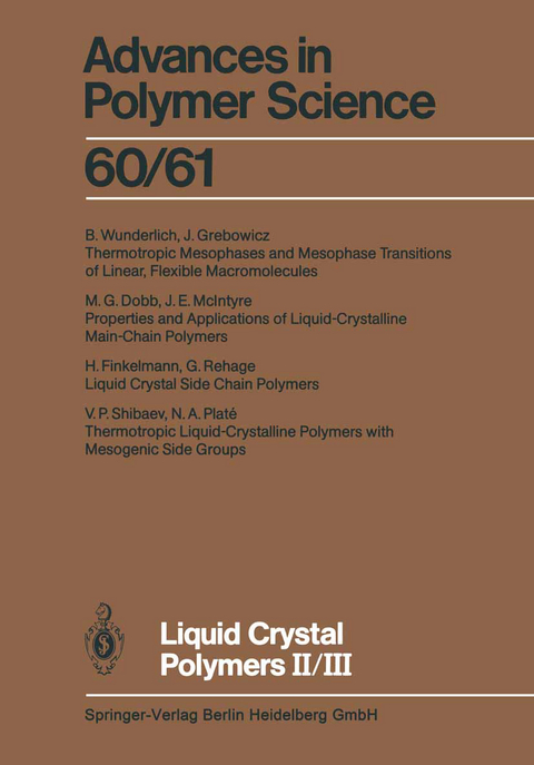 Liquid Crystal Polymers II/III - 