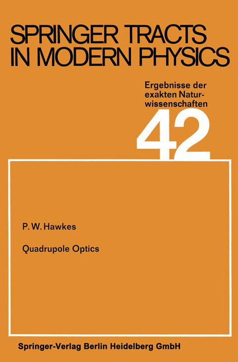 Quadrupole Optics - P. W. Hawkes