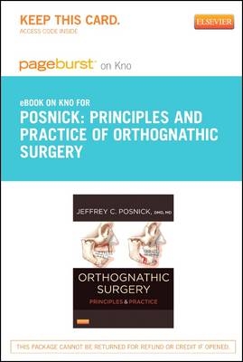 Orthognathic Surgery - Elsevier eBook on Intel Education Study (Retail Access Card) - Jeffrey C Posnick