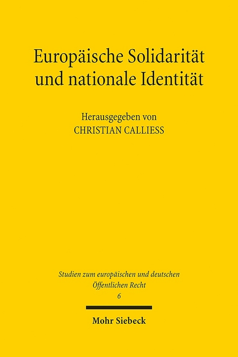 Europäische Solidarität und nationale Identität - 