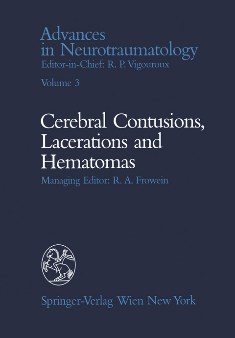 Celebral Contusions, Lacerations and Hematomas - 