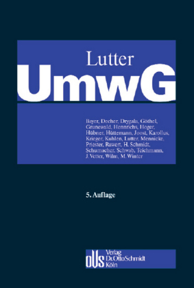 Umwandlungsgesetz (UmwG) - 