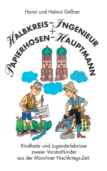 Halbkreis-Ingenieur und Papierhosen-Hauptmann