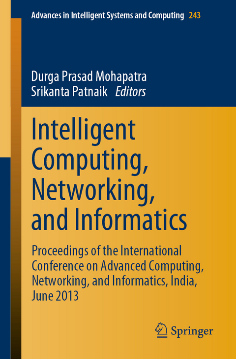 Intelligent Computing, Networking, and Informatics - 