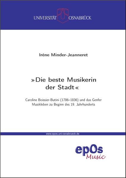 'Die beste Musikerin der Stadt' - Irène Minder-Jeanneret