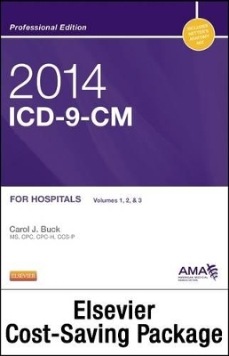 2014 ICD-9-CM for Hospitals, Volumes 1, 2 & 3 Professional Edition, 2014 ICD-10-CM Draft Standard Edition, 2013 HCPCS Professional Edition and CPT 2013 Professional Edition Package - Carol J Buck