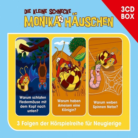 Die kleine Schnecke Monika Häuschen - 3-CD Hörspielbox Vol. 3 - Kati Naumann