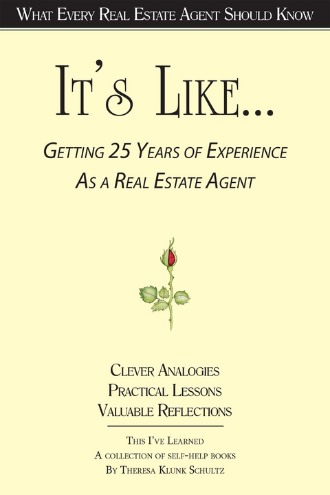 It's Like... Getting 25 Years of Experience as a Real Estate Agent -  Theresa Klunk Schultz