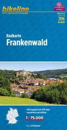 Radkarte Frankenwald (RK-BAY03)