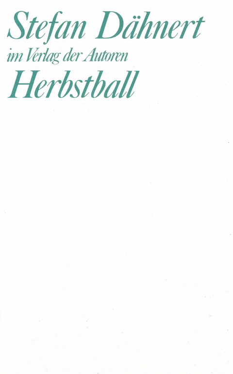 Herbstball - Stefan Dähnert