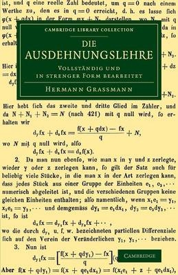 Die Ausdehnungslehre - Hermann Grassmann