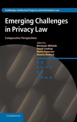 Emerging Challenges in Privacy Law - 