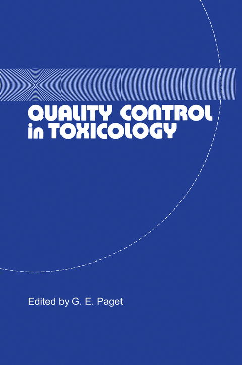 Quality Control in Toxicology - 