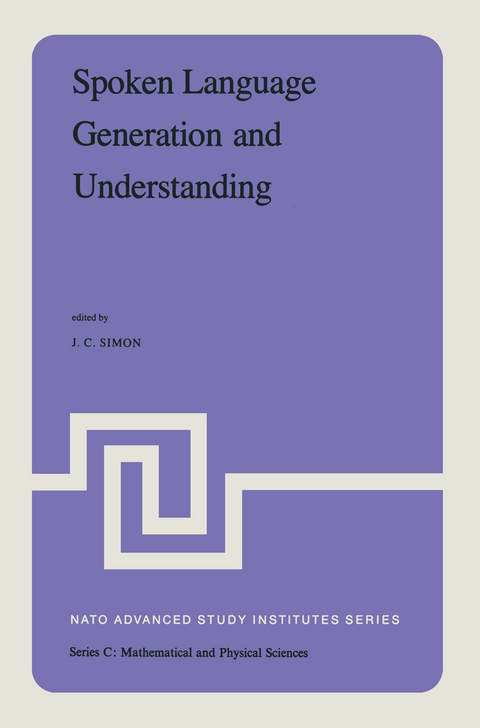 Spoken Language Generation and Understanding - 