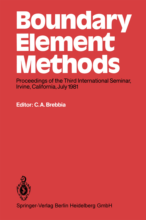 Boundary Element Methods - Carlos A. Brebbia